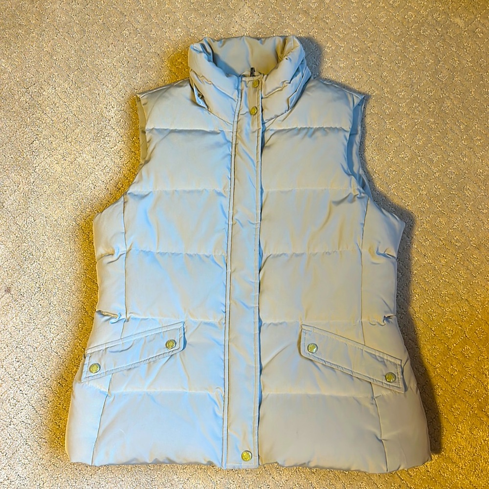 Talbots Puffer Vest Size Medium